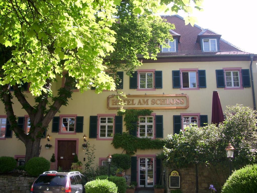 Hotel Am Schloss Алцай Екстериор снимка
